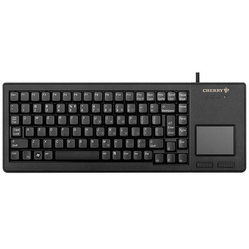 CHERRY XS Touchpad toetsenbord Universeel USB Italiaans Zwart