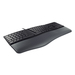 CHERRY KC 4500 ERGO toetsenbord Universeel USB QWERTY Amerikaans Engels Zwart