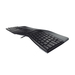 CHERRY KC 4500 ERGO toetsenbord Universeel USB QWERTY Amerikaans Engels Zwart