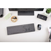 CHERRY KW 9100 SLIM toetsenbord Universeel RF-draadloos + Bluetooth Zwart