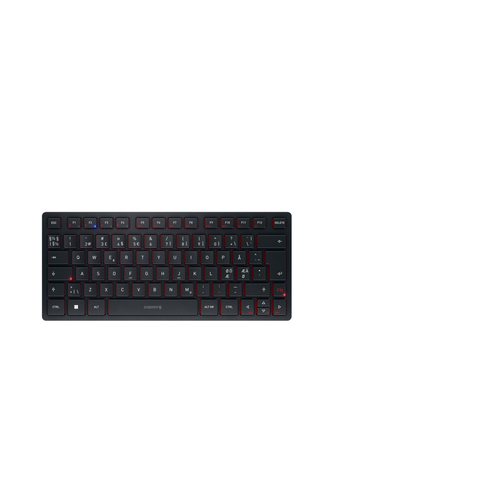 CHERRY KW 9200 MINI toetsenbord Universeel USB + RF Wireless + Bluetooth QWERTY Scandinavisch Zwart