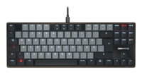 CHERRY KC 500 MX LP TKL toetsenbord Thuis/Werk USB QWERTZ Duits Zwart, Grijs