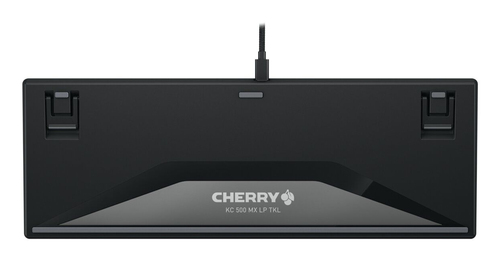 CHERRY KC 500 MX LP TKL toetsenbord Thuis/Werk USB QWERTZ Duits Zwart, Grijs
