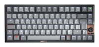 CHERRY KW 300W MX toetsenbord Thuis USB + Bluetooth AZERTY Frans Zwart, Koper, Grijs