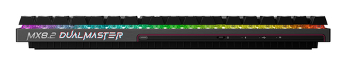 CHERRY MX 8.2 Pro TMR Wireless toetsenbord Gamen USB + RF Wireless + Bluetooth QWERTY Scandinavisch Zwart