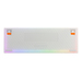 CHERRY K5 PRO TMR COMPACT toetsenbord Gamen USB QWERTZ Duits Oranje, Wit