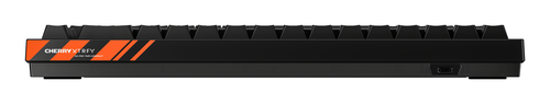 CHERRY K5 PRO TMR COMPACT toetsenbord Gamen USB AZERTY Frans Zwart, Oranje