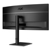 AOC E4 CU34E4CV computer monitor 86,4 cm (34") 3440 x 1440 Pixels UltraWide Quad HD LCD Zwart