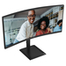 AOC E4 CU34E4CV computer monitor 86,4 cm (34") 3440 x 1440 Pixels UltraWide Quad HD LCD Zwart