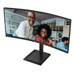 AOC E4 CU34E4CV computer monitor 86,4 cm (34") 3440 x 1440 Pixels UltraWide Quad HD LCD Zwart