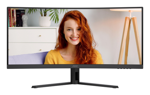 AOC B3 CU34B3E computer monitor 86,4 cm (34") 3440 x 1440 Pixels Wide Quad HD LED Zwart