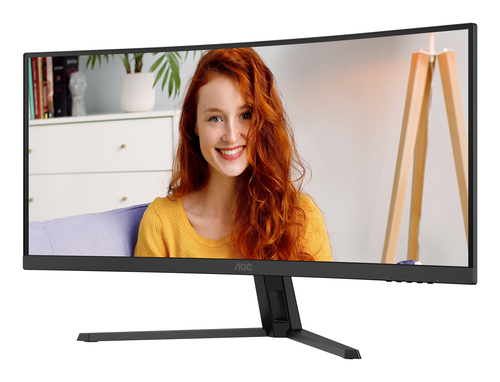 AOC B3 CU34B3E computer monitor 86,4 cm (34") 3440 x 1440 Pixels Wide Quad HD LED Zwart