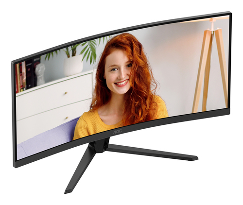 AOC B3 CU34B3E computer monitor 86,4 cm (34") 3440 x 1440 Pixels Wide Quad HD LED Zwart