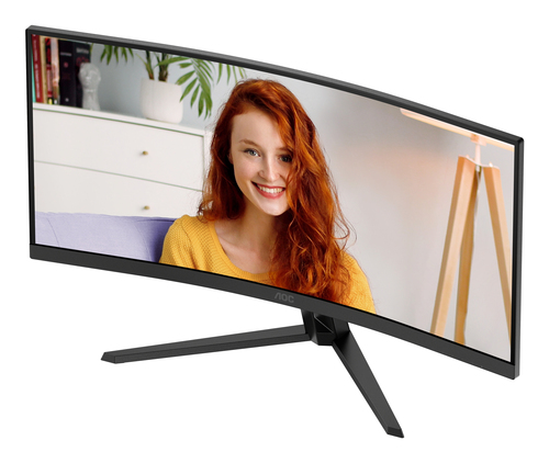 AOC B3 CU34B3E computer monitor 86,4 cm (34") 3440 x 1440 Pixels Wide Quad HD LED Zwart