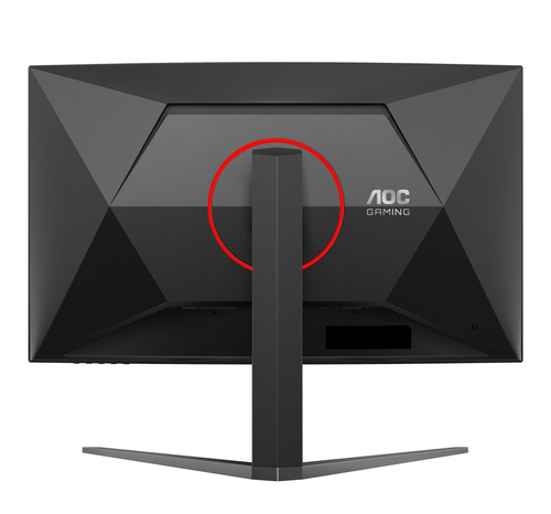 AOC G4 C32G4Z computer monitor 80 cm (31.5") 1920 x 1080 Pixels Full HD LCD Zwart, Rood