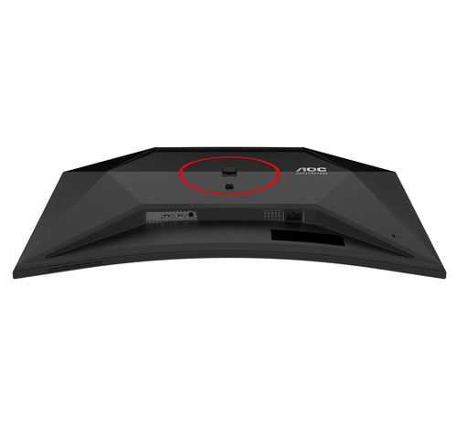 AOC G4 C32G4Z computer monitor 80 cm (31.5") 1920 x 1080 Pixels Full HD LCD Zwart, Rood