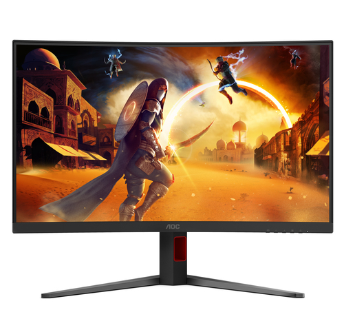 AOC G4 C32G4Z computer monitor 80 cm (31.5") 1920 x 1080 Pixels Full HD LCD Zwart, Rood