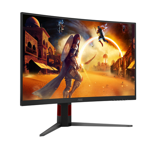 AOC G4 C32G4Z computer monitor 80 cm (31.5") 1920 x 1080 Pixels Full HD LCD Zwart, Rood