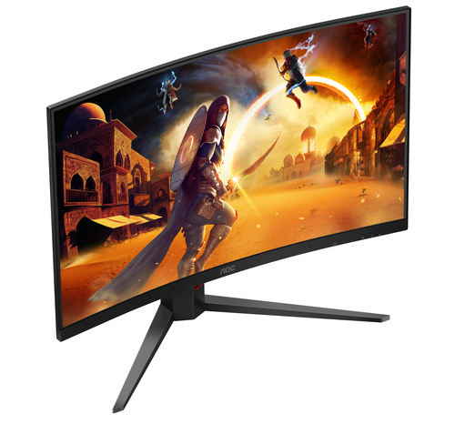 AOC G4 C32G4Z computer monitor 80 cm (31.5") 1920 x 1080 Pixels Full HD LCD Zwart, Rood