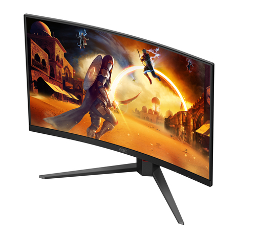 AOC G4 C32G4Z computer monitor 80 cm (31.5") 1920 x 1080 Pixels Full HD LCD Zwart, Rood