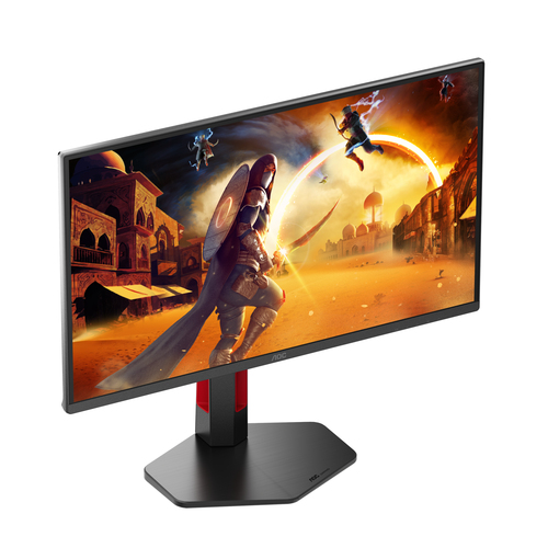 AOC G4 Q25G4SR computer monitor 62,2 cm (24.5") 2560 x 1440 Pixels Quad HD LED Zwart, Rood
