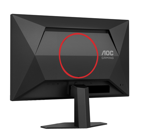 AOC G4 24G4HRE computer monitor 60,5 cm (23.8") 1920 x 1080 Pixels Full HD LED Zwart, Rood