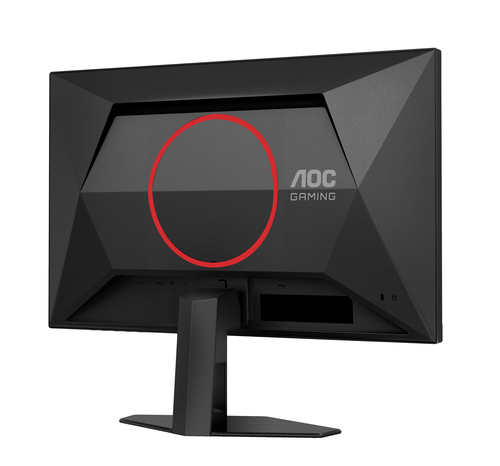 AOC G4 24G4HRE computer monitor 60,5 cm (23.8") 1920 x 1080 Pixels Full HD LED Zwart, Rood