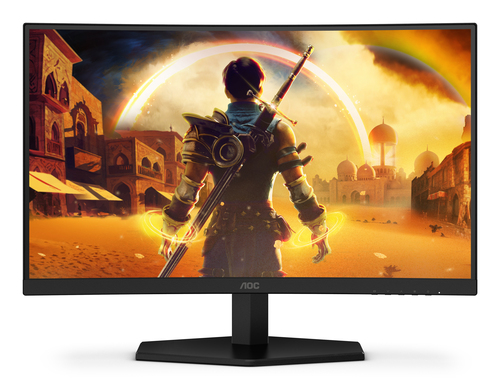 AOC G4 23.6" VA FHD 180Hz computer monitor 59,9 cm (23.6") 1920 x 1080 Pixels Full HD LCD Zwart, Rood