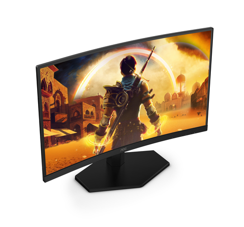 AOC G4 23.6" VA FHD 180Hz computer monitor 59,9 cm (23.6") 1920 x 1080 Pixels Full HD LCD Zwart, Rood