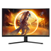 AOC G4 CQ32G4VE computer monitor 81,3 cm (32") 2560 x 1440 Pixels Quad HD LCD Zwart, Grijs