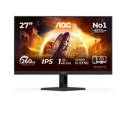 AOC G4 27G4ZRE computer monitor 68,6 cm (27") 1920 x 1080 Pixels Full HD LED Zwart, Rood