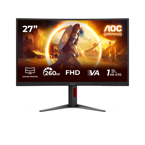 AOC G4 C27G4Z2 computer monitor 68,6 cm (27") 1920 x 1080 Pixels Full HD LCD Zwart, Rood