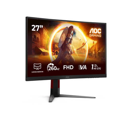 AOC G4 C27G4Z2 computer monitor 68,6 cm (27") 1920 x 1080 Pixels Full HD LCD Zwart, Rood