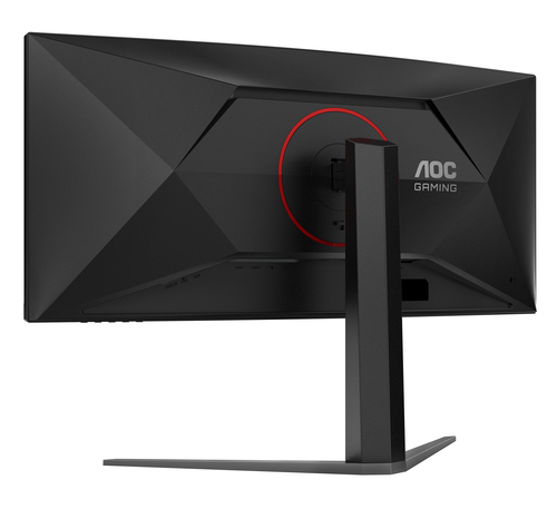 AOC G4 CU34G4Z computer monitor 86,4 cm (34") 3440 x 1440 Pixels Wide Quad HD LED Zwart, Rood