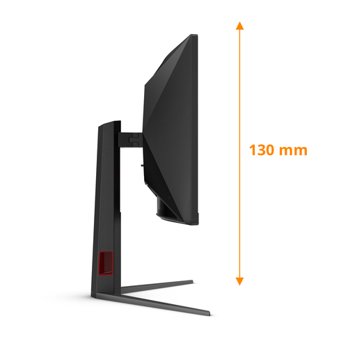 AOC G4 CU34G4Z computer monitor 86,4 cm (34") 3440 x 1440 Pixels Wide Quad HD LED Zwart, Rood