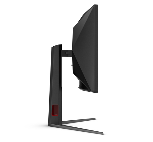 AOC G4 CU34G4Z computer monitor 86,4 cm (34") 3440 x 1440 Pixels Wide Quad HD LED Zwart, Rood