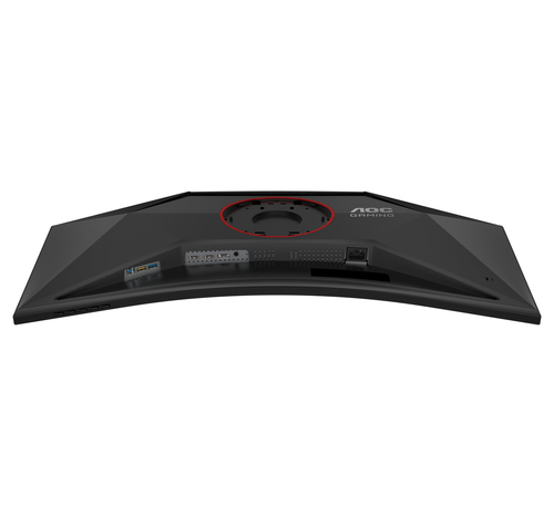 AOC G4 CU34G4Z computer monitor 86,4 cm (34") 3440 x 1440 Pixels Wide Quad HD LED Zwart, Rood