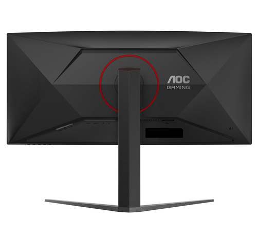 AOC G4 CU34G4Z computer monitor 86,4 cm (34") 3440 x 1440 Pixels Wide Quad HD LED Zwart, Rood