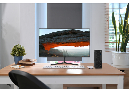 MEDION PICOWORX T80III MD340020 Copilot+ PC Intel Core Ultra 7 256V 16 GB DDR5-SDRAM 512 GB SSD Windows 11 Home Mini PC Zwart