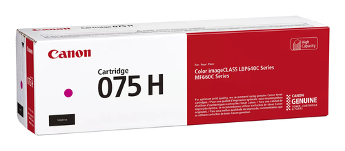 Canon 075 H tonercartridge 1 stuk(s) Origineel Magenta