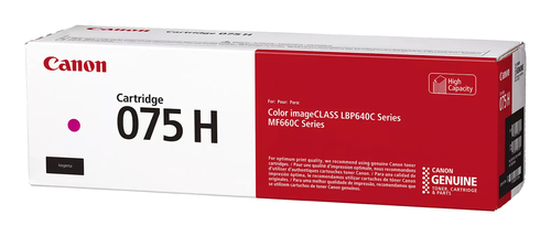 Canon 075 H tonercartridge 1 stuk(s) Origineel Magenta