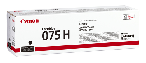 Canon 075 H tonercartridge 1 stuk(s) Origineel Zwart