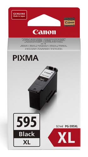 Canon PG-595XL inktcartridge 1 stuk(s) Origineel Hoog (XL) rendement Zwart