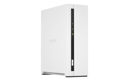 QNAP TS-133 data-opslag-server NAS Tower Cortex-A55 2 GB DDR4 0 TB QNAP Turbo System Wit