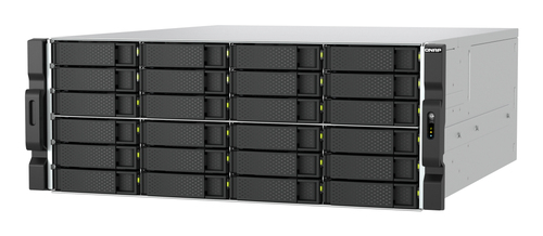 QNAP TS-h2477AXU-RP Opslagserver Rack (4U) AMD Ryzen™ 7 7745 32 GB DDR5 0 TB QNAP QTS Zwart, Grijs