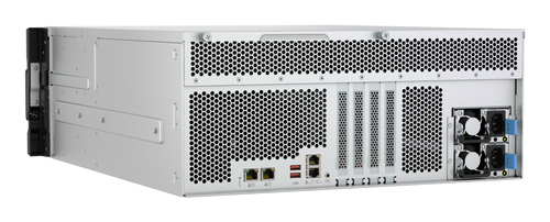 QNAP TS-h2477AXU-RP Opslagserver Rack (4U) AMD Ryzen™ 7 7745 32 GB DDR5 0 TB QNAP QTS Zwart, Grijs