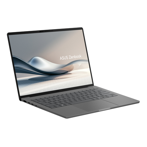 ASUS Zenbook A14 UX3407QA-QD220W Copilot+ PC Qualcomm Snapdragon X1-26-100 Laptop 35,6 cm (14") WUXGA 32 GB LPDDR5x-SDRAM 1 TB SSD Wi-Fi 6E (802.11ax) Windows 11 Home Belgisch Grijs