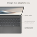 ASUS Zenbook A14 UX3407QA-QD220W Copilot+ PC Qualcomm Snapdragon X1-26-100 Laptop 35,6 cm (14") WUXGA 32 GB LPDDR5x-SDRAM 1 TB SSD Wi-Fi 6E (802.11ax) Windows 11 Home Belgisch Grijs
