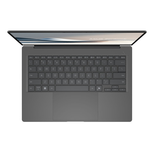 ASUS Zenbook A14 UX3407QA-QD220W Copilot+ PC Qualcomm Snapdragon X1-26-100 Laptop 35,6 cm (14") WUXGA 32 GB LPDDR5x-SDRAM 1 TB SSD Wi-Fi 6E (802.11ax) Windows 11 Home Belgisch Grijs