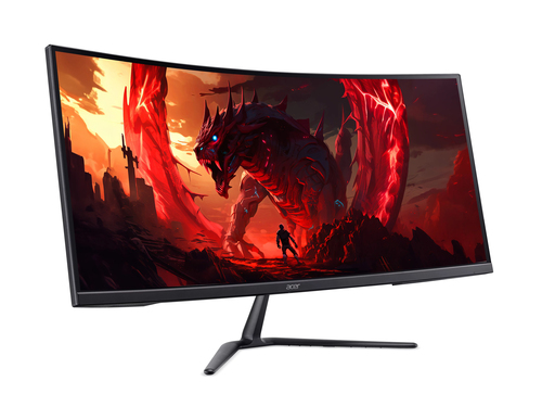 Acer ED340CUR X0 computer monitor 86,4 cm (34") 3440 x 1440 Pixels UltraWide Quad HD LCD Zwart